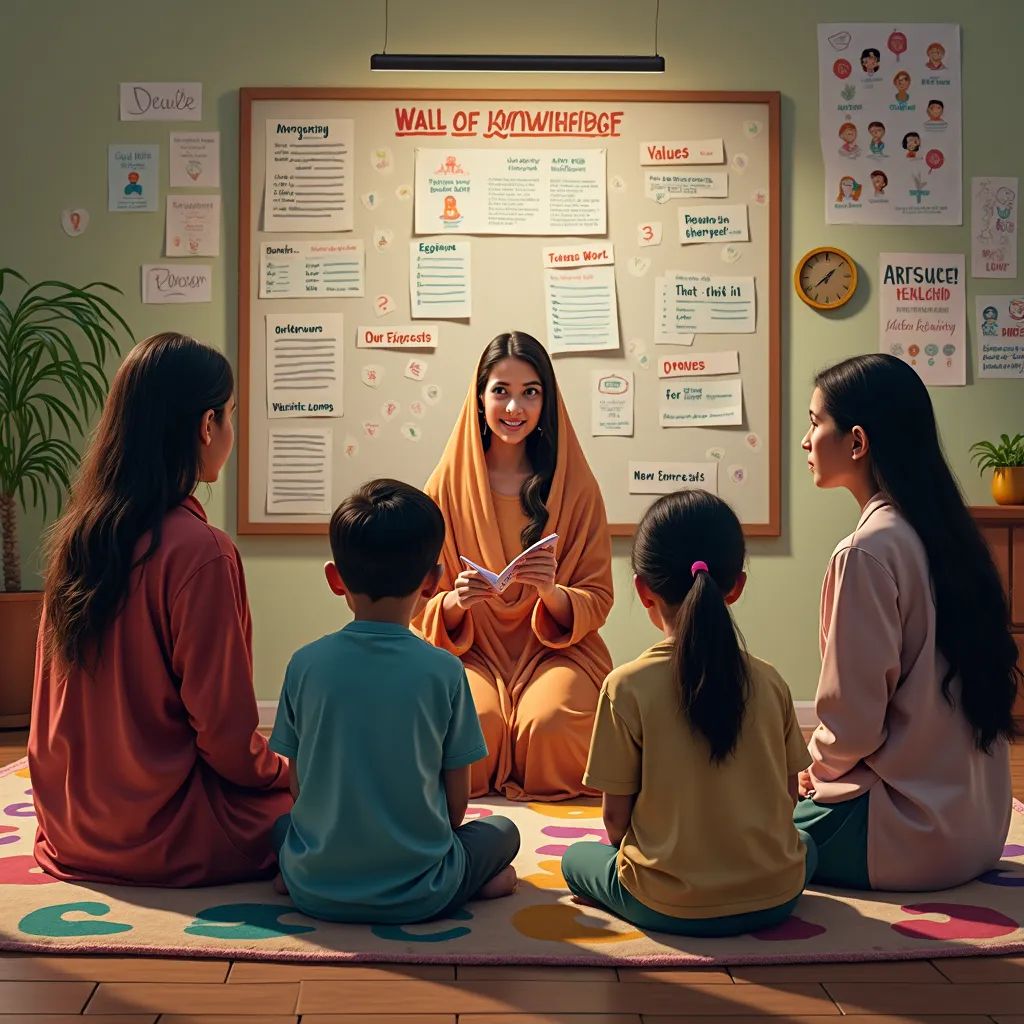Holistic learning environment enhanced by the Wall of Knowledge framework